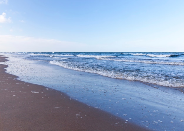 夏のバルト海