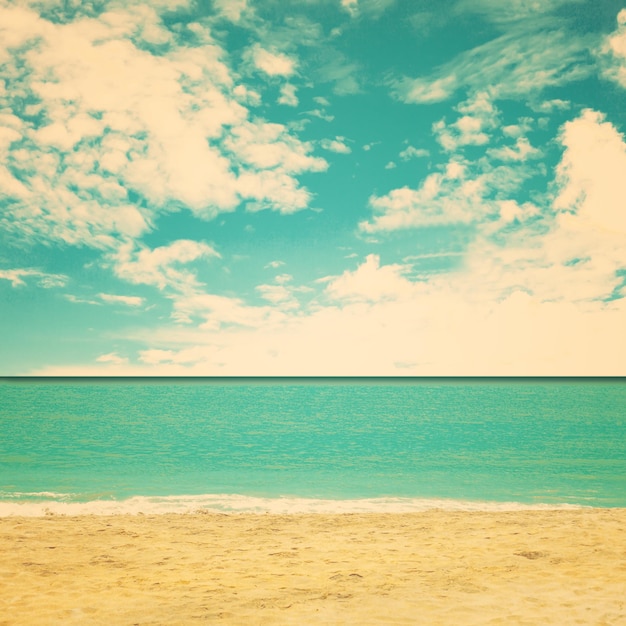 Summer Beach Background