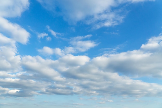 Summer blue sky cloud gradient light white backgroundBeauty clear cloudy in sunshine calm bright winter air background