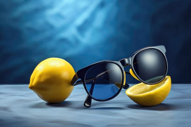 Summer Blues Yellow Pop Создан искусственным интеллектом