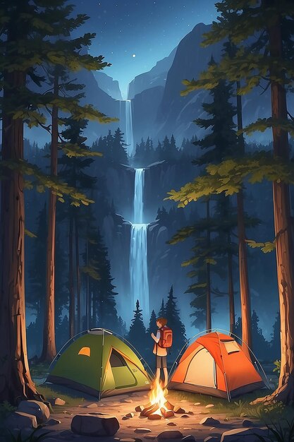 Summer camping for boys and girls