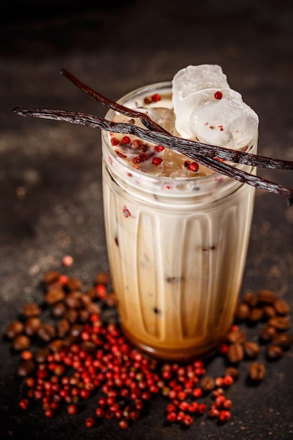 Summer drink iced coffee