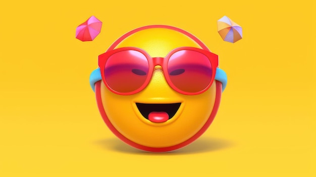 Foto emoji di estate