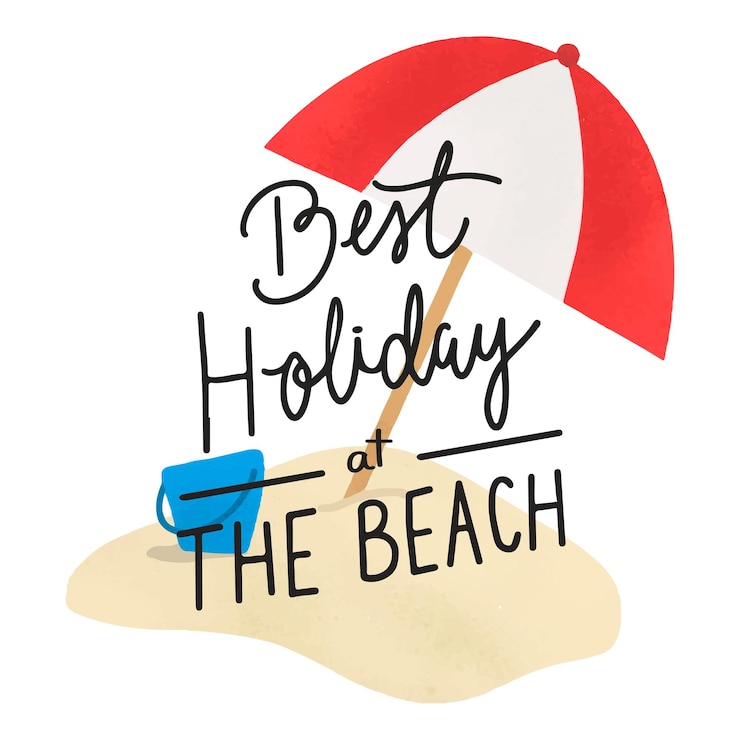 Photo summer holiday png sticker transparent background