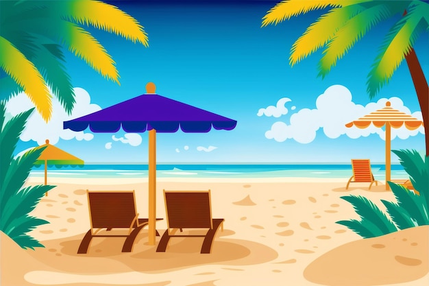 summer holiday vacation sun kissed escapes embrace the ultimate summer adventure generative ai