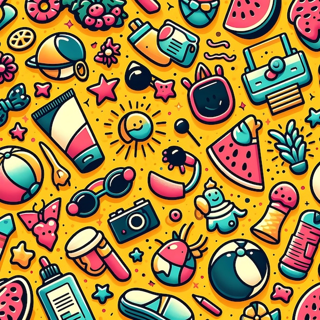 Summer Icon Sets to Elevate Your Mobile App Design