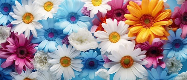 Summer Jubilation Vibrant Daisy Bouquet Celebrates Beauty in Nature