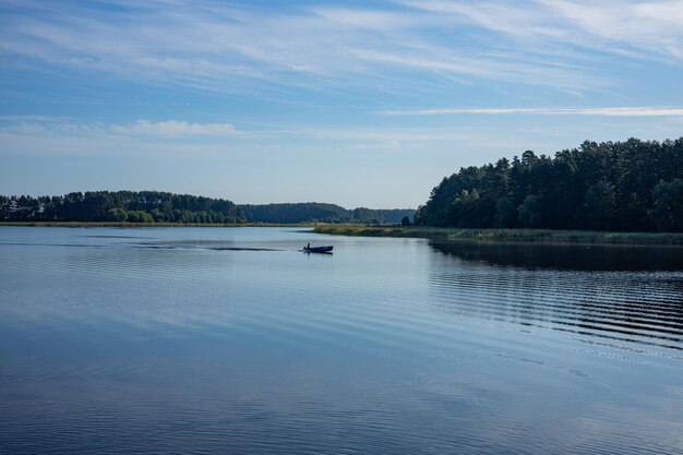 Photo summer lake