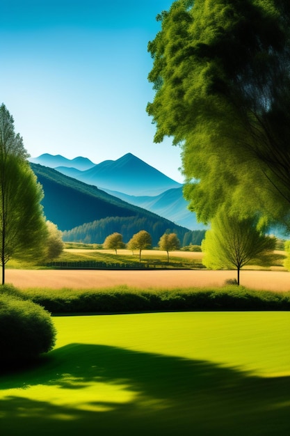 Summer landscape