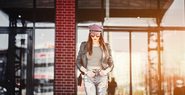 Summer lifestyle fashion portrait