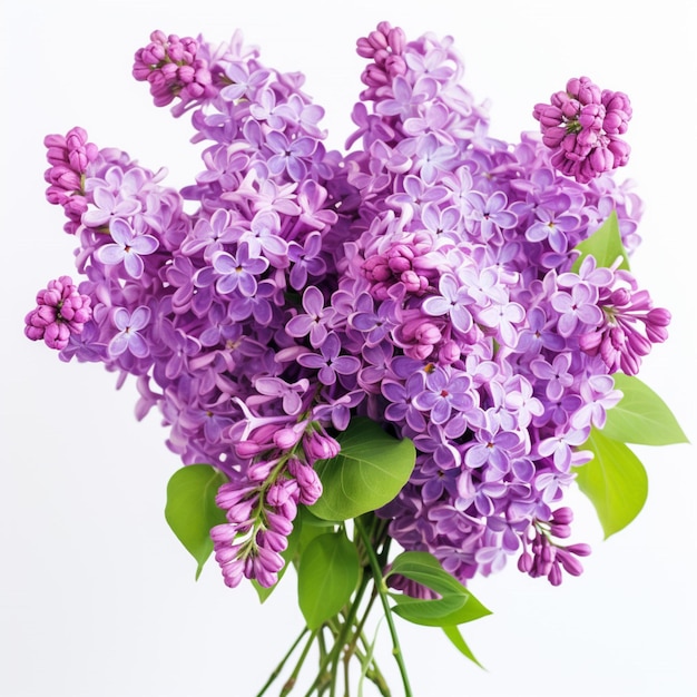 Summer lilac with white background high quality ult