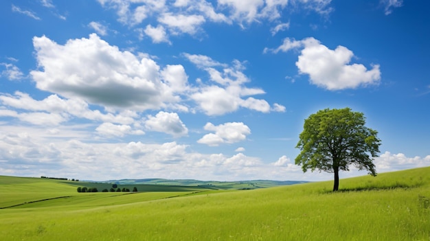 夏の自然風景