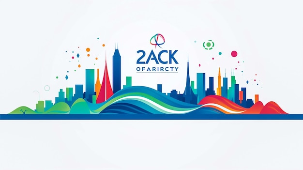 Summer Olympics logo Paris 2024 International multisport event Vector illustration isolated on w