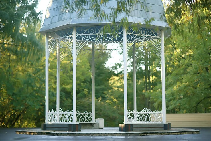 Беседки кованые фото