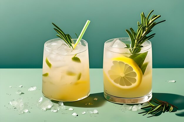 Summer Refreshing Lemonade Drink