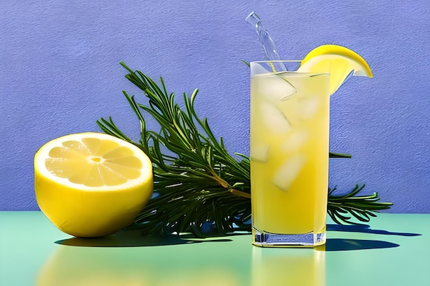 Summer Refreshing Lemonade Drink