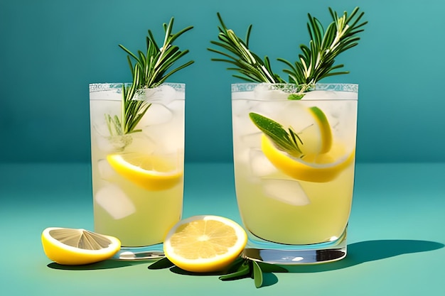 Summer Refreshing Lemonade Drink