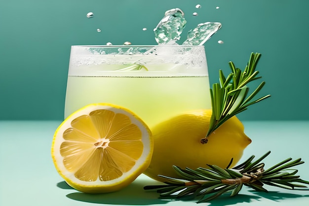 Summer Refreshing Lemonade Drink