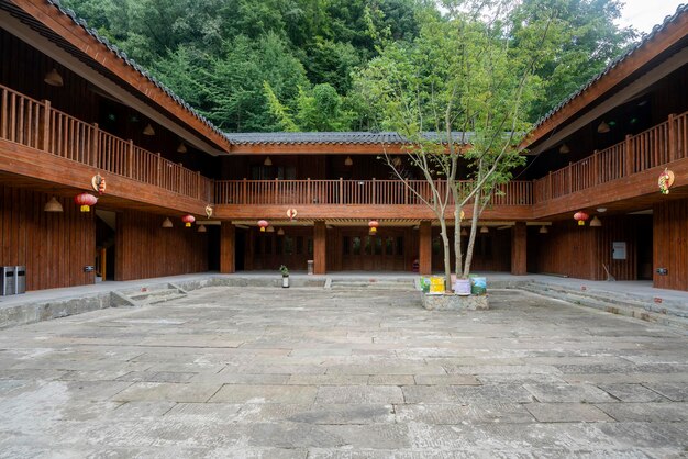 Summer resort in Chinese Countryside