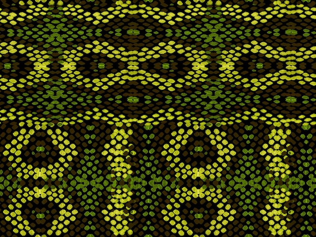 Фото Летний фон ромба. геосимметричный икат. акварельный этнический дизайн. зеленый и бирюзовый яркий геометрический узор в купальниках. этнический бесшовный узор. случайная текстура змеиной кожи.