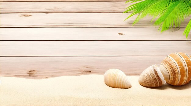 Summer sandy and wavy beach background