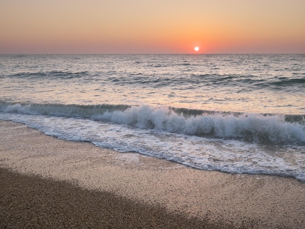 Summer on the sea beach