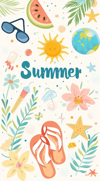 Summer sea beach