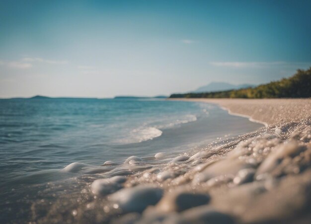 A summer sea landscape