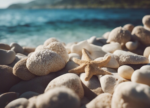 A summer sea landscape