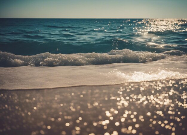 夏の海の風景