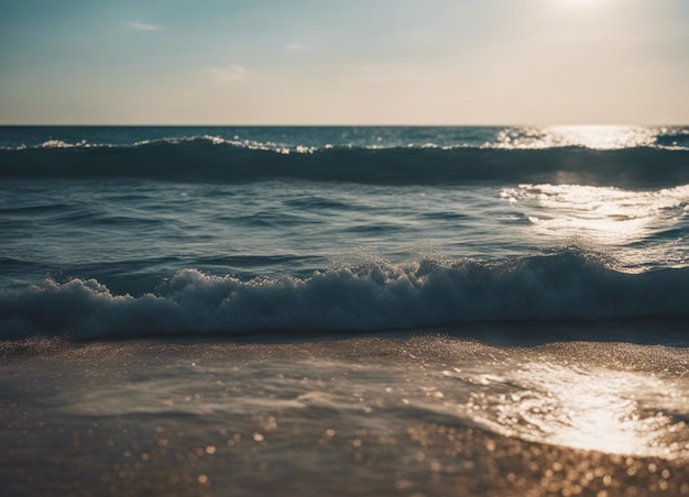 A summer sea landscape