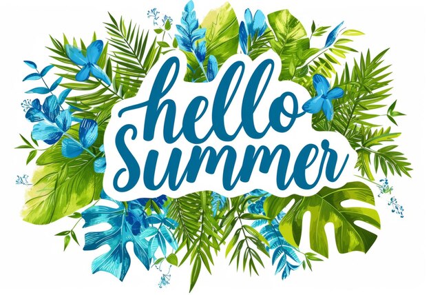 Photo summer season visual photo album full of summer vibes and fun activities