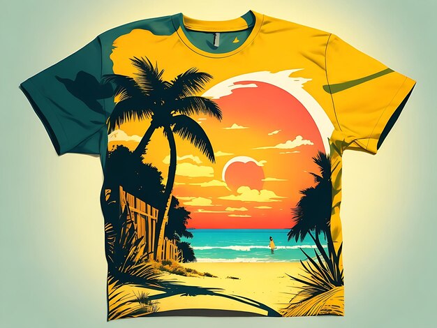 summer t shirt design