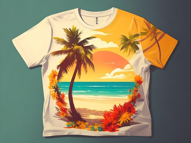 summer t shirt design