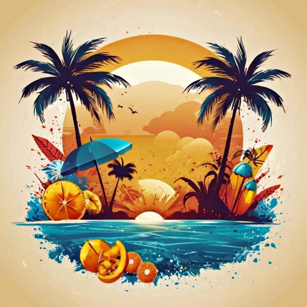 summer vectors