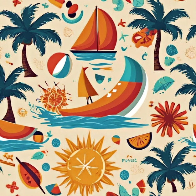 summer vectors