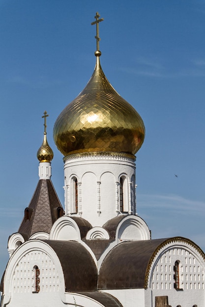 Летний вид на исторический район Нижнего Новгорода Россия