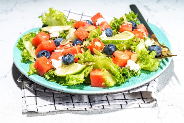 Summer watermelon salad