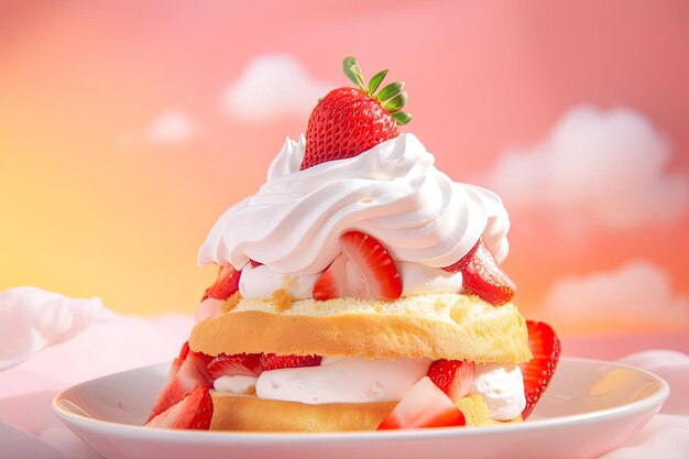 Summery Strawberry Shortcake