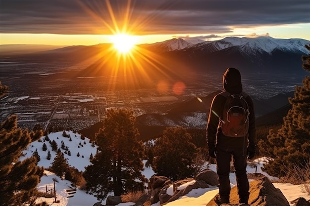 サミット・サンクチュアリー・リフュージ・イン・ザ・ハイツ 登山写真