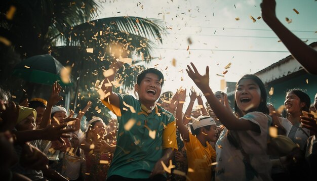 Foto celebrazione di sumpah pemuda