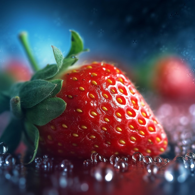 Sumptuous Strawberry Delights Captivating Images of Fresh Berries on White Backgrounds