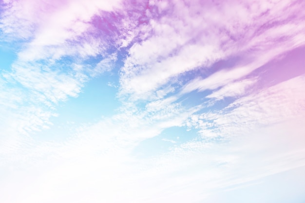 sun and cloud background with a pastel color