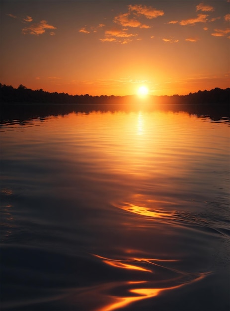 Капля солнца в воде