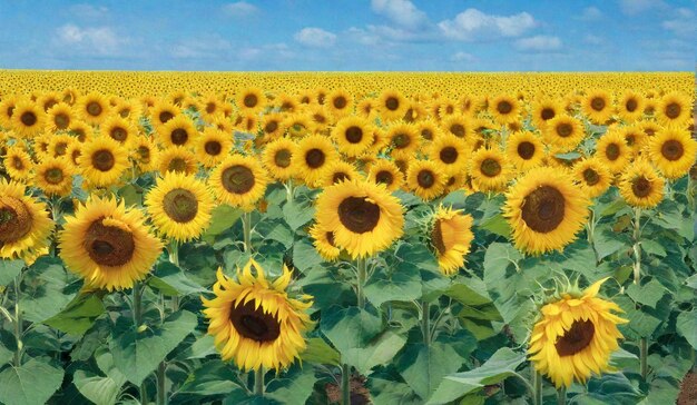 sun flower field