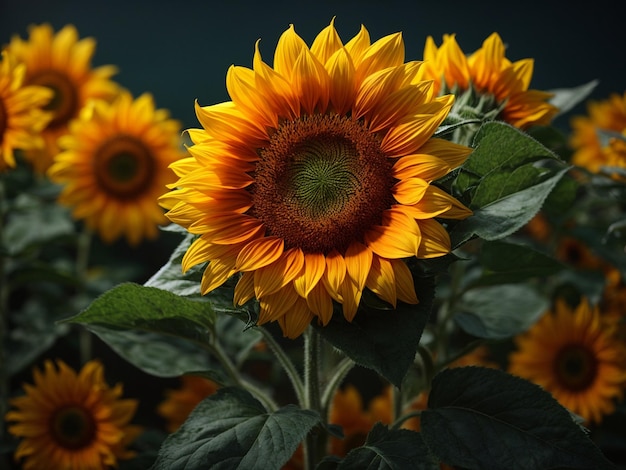 Sun flower