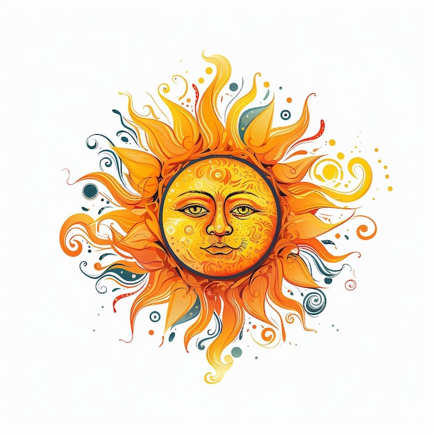 sun illustration