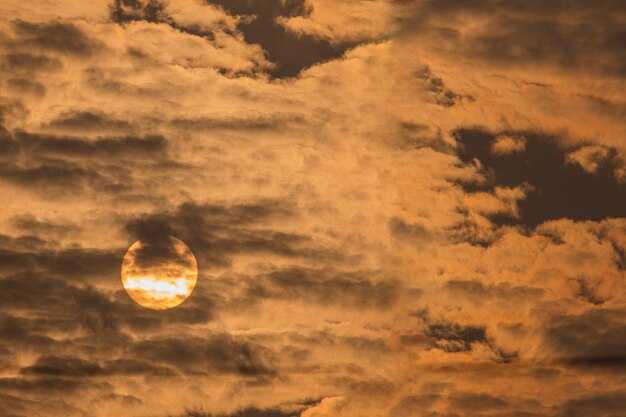 太陽が空を覆う