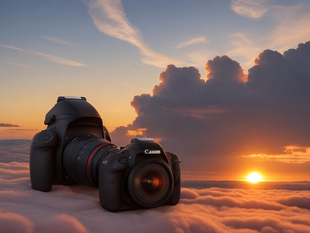 Foto sun rising dslr capchir