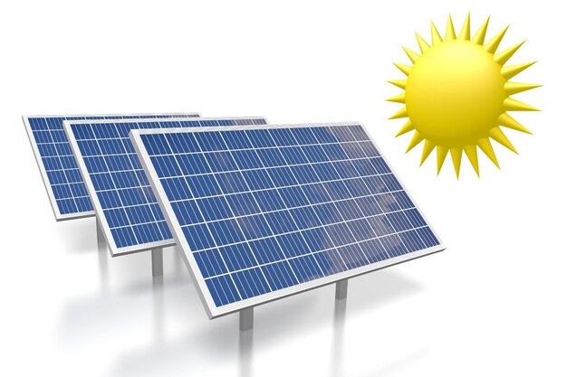 太陽の太陽エネルギーの概念